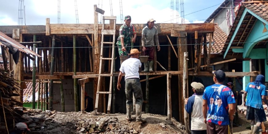 Peran Babinsa dalam Kemanunggalan TNI-Rakyat Melalui Karya Bakti