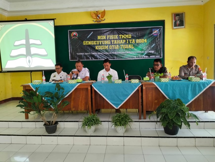 Darma Bakti TMMD Kodim 0712 Tegal Mewujudkan Percepatan Pembangunan Di Wilayah