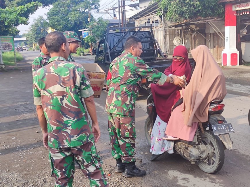 Jumat Berkah Koramil 11 Pangkah Kodim 0712 Tegal
