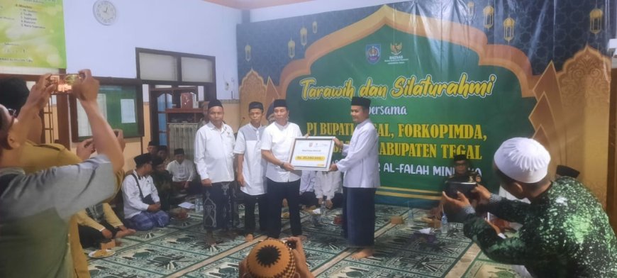 Danramil Tarub Ikuti Safari Ramadhan Bersama Pj Bupati Tegal
