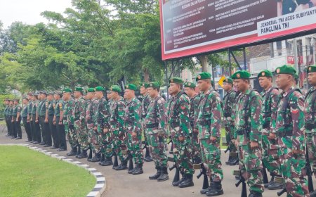 Kodim 0712 Tegal Gelar Upacara Bendera Minggu Pertama Bulan April 2024