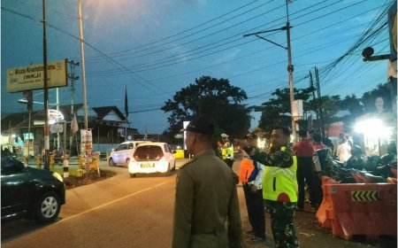 Babinsa Koramil Lebaksiu Bersinergi Memberikan Pengamanan dan Pelayanan Di Pos Pam Lebaran