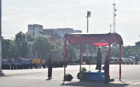 Dandim Tegal Hadiri Upacara Hari Jadi Kota Tegal Ke – 444 Tahun 2024