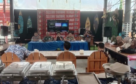 Danramil Slawi Hadiri Acara Silahturahmi Jajaran Forkopincam Slawi