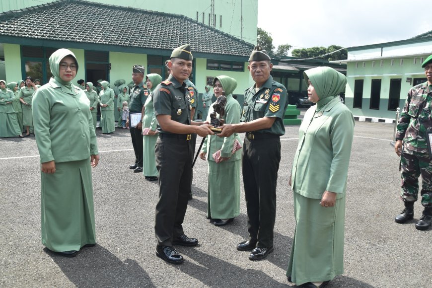 Dandim 0704 Banjarnegara Memimpin Langsung Acara Korp Raport dan Kenaikan Pangkat
