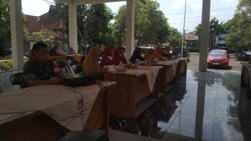 Babinsa Koramil Kramat Hadiri Rapat Mini Lokakarya Penurunan Stunting