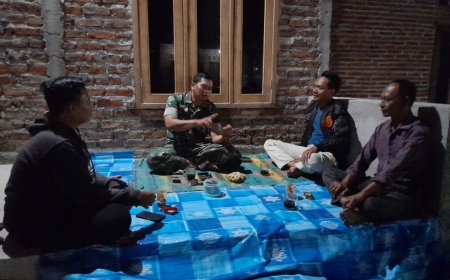 Serka Agus Laksanakan Komsos Dengan Warga Binaan