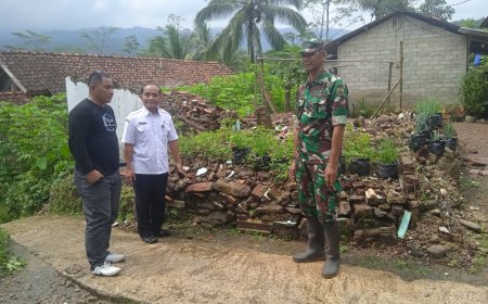 Pasiter Kodim 0704 Banjarnegara Cek Lokasi TMMD Reguler ke-120 di Desa Sijenggung