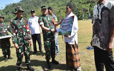 TMMD 120 Danrem Wijayakusuma Tekankan Kemanunggalan TNI-Rakyat Terus Diperkuat