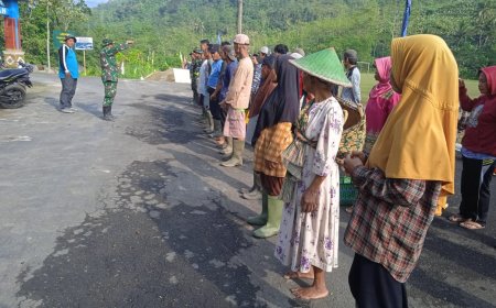 Danramil Beri Motivasi pada Srikandi Desa Sijenggung