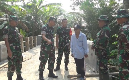 Warga Punggelan Ikut Senang Jalan Diperbaiki TMMD Reguler ke-120