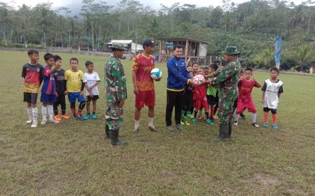 Satgas TMMD Reguler ke-120 Berikan Dukungan Kepada SSB Windujaya di Desa Sijenggung