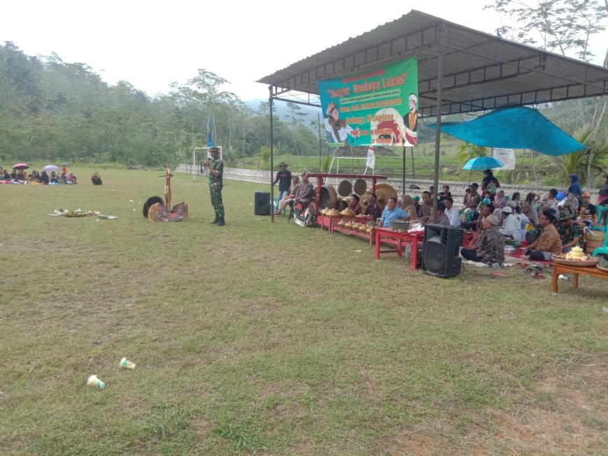 Sedekah Bumi Bersama TNI Manunggal Membangun Desa di Sijenggung