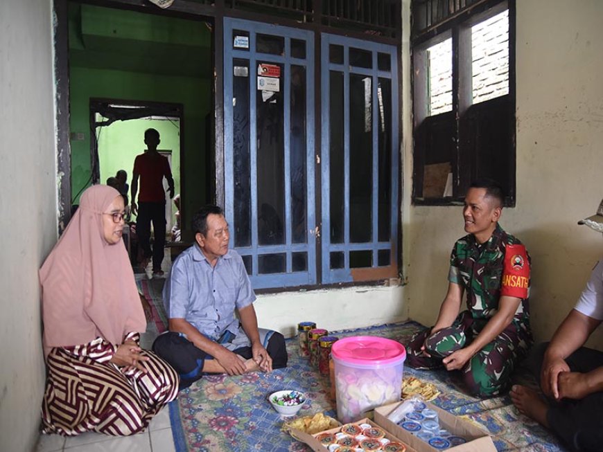 Dandim Banjarnegara Hadiri Lelayu di Lokasi TMMD