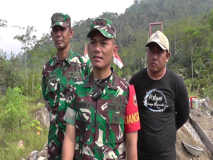 Dandim 0704 Banjarnegara Tinjau Lokasi TMMD Reguler ke-120 di Desa Sijenggung