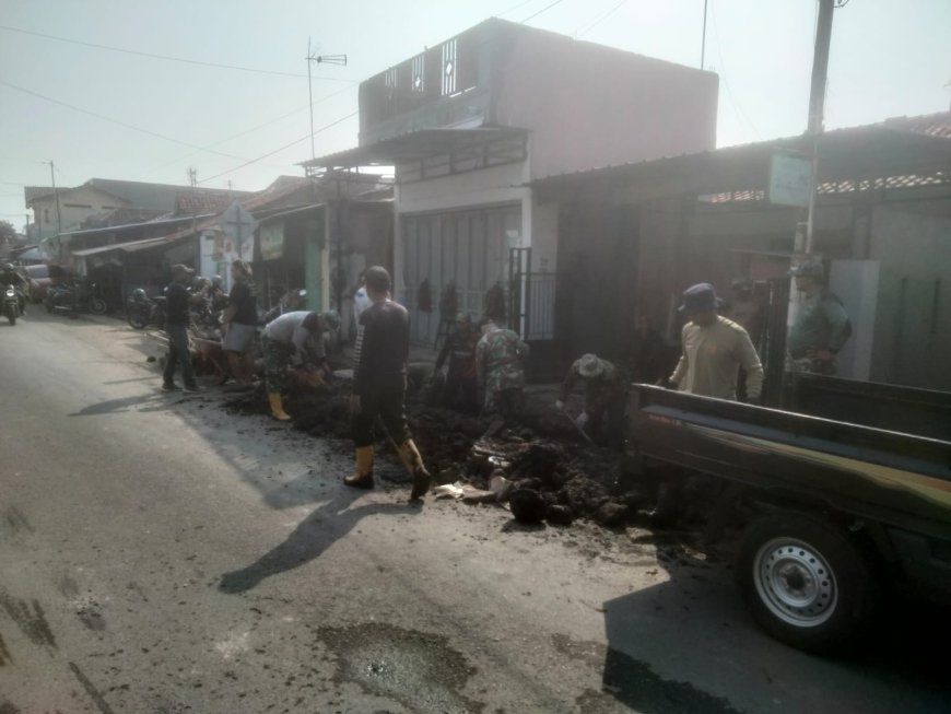 Pembangunan Fisik TMMD Sengkuyung Tahap II Di Kelurahan Pekauman Terus Ditingkatkan