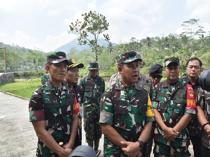 Kunjungan Wasev PJO TMMD Desa Sijenggung Bisa Menjadi Contoh