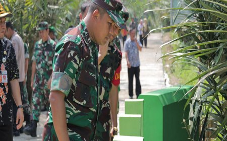 Tinjauan Jembatan Desa Sijenggung oleh Tim Wasev PJO TMMD Reguler ke-120 