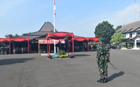 Dandim 0712 Tegal Hadiri Upacara Peringatan Hari Lahir Pancasila Tahun 2024