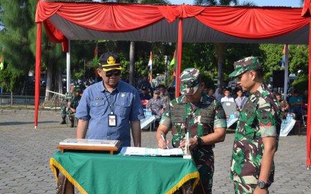 Upacara Penutupan TMMD Sengkuyung Tahap II Tahun Anggaran 2024 Di Wilayah Kota Tegal