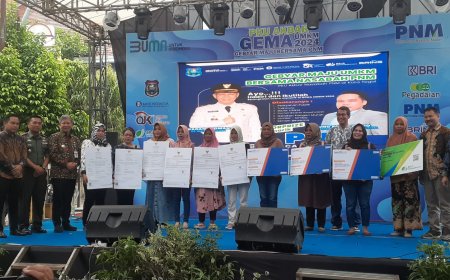 Dandim 0712 Tegal Hadiri Pembukaan Program Pengembangan Kapasitas Usaha Akbar