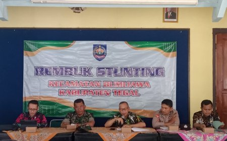 Danramil Bumijawa Hadiri Rembug Stunting Tingkat Kecamatan
