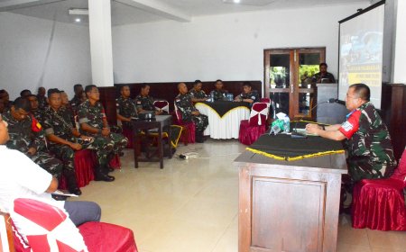 Latihan Posko I Bencana Alam Kodim Jayapura Sukses Dan Resmi Di Tutup