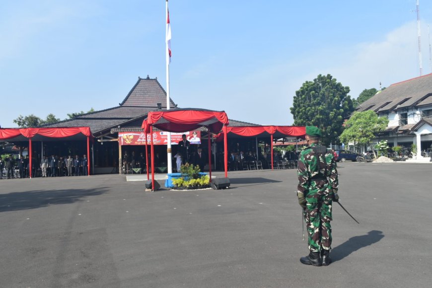 Dandim 0712 Tegal Hadiri Upacara Peringatan Hari Lahir Pancasila Tahun 2024