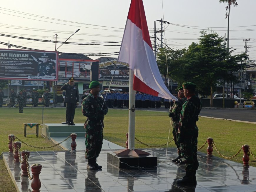 Kodim 0712 Tegal Gelar Upacara Peringatan Hari Lahir Pancasila
