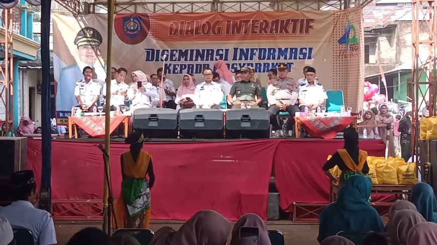 Danramil Bumijawa Damping Bupati Tilik Desa