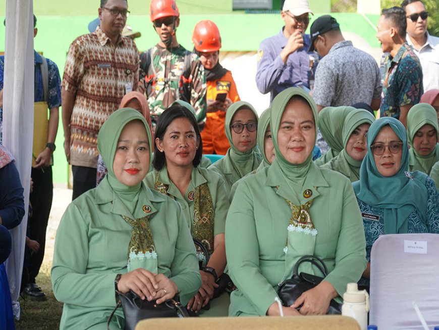 Penutupan TMMD Reguler ke-120 di Banjarnegara Dihadiri Ketua Persit Kartika Chandra Kirana