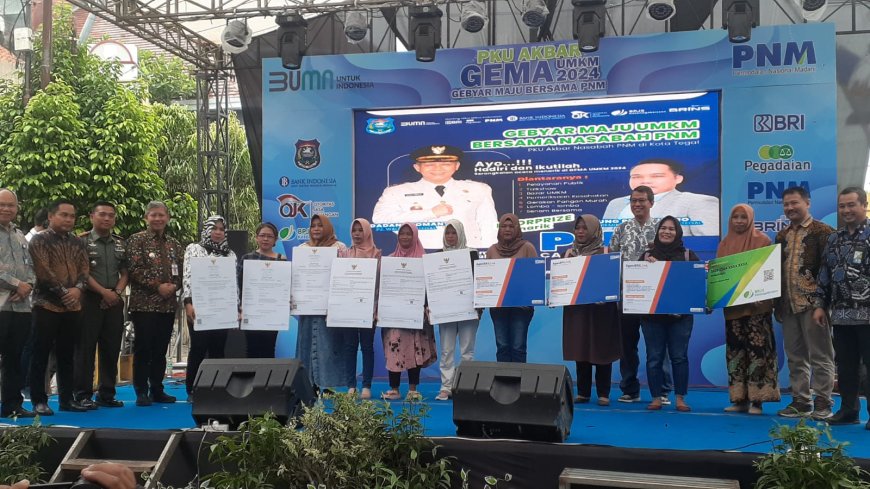 Dandim 0712 Tegal Hadiri Pembukaan Program Pengembangan Kapasitas Usaha Akbar
