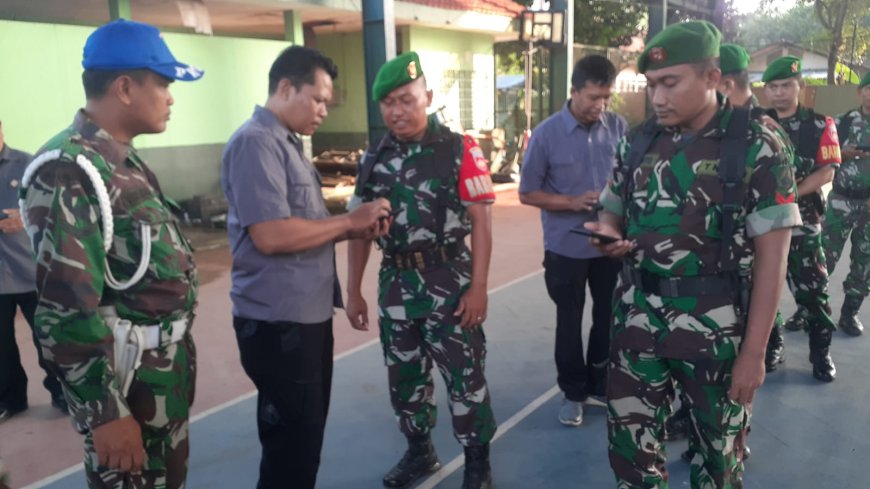 Pastikan Tidak Ada Aplikasi Judi Online, HP Prajurit Kodim Tegal Di Cek Pasi Intel