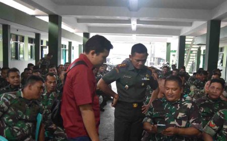 Dandim Banjarnegara Gelar Jam Komandan  Ajak Prajurit Jauhi Judi Online