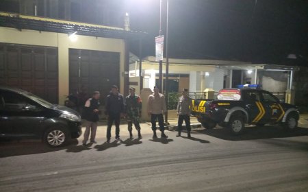 Tingkatkan Sinergitas, Koramil Dan Polsek Bumijawa Gelar Patroli