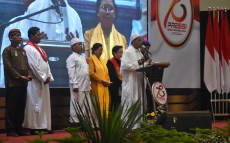 Dandim Tegal Hadiri Tasyakuran Dan Doa Bersama Masyarakat Untuk Polri Dalam Rangka Hari Bhayangkara Ke-78 Tahun 2024