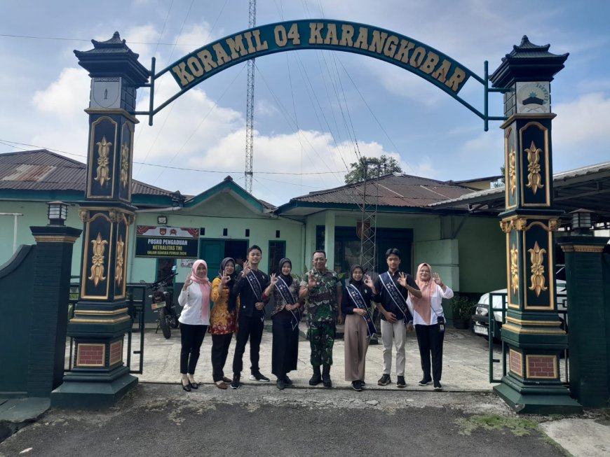 Danramil 04 Karangkobar Terima Kunjungan Duta Generasi Berencana