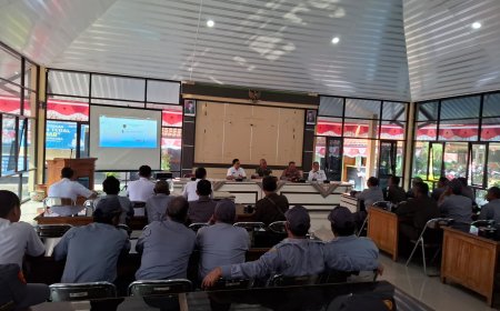 Danramil 14 Slawi Berikan Pelatihan Linmas Se – Kecamatan Slawi