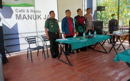 Danramil Kedungbanteng Hadiri Rapat Lintas Sektoral Bidang Kesehatan
