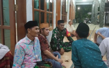 Demi Menjalin Hubungan Baik, Babinsa Kodim Tegal melaksanakan Komsos Dengan Warga Binaan