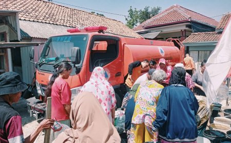 Serda Kasmuri Dampingi Penyaluran Air Bersih Desa Jatimulya