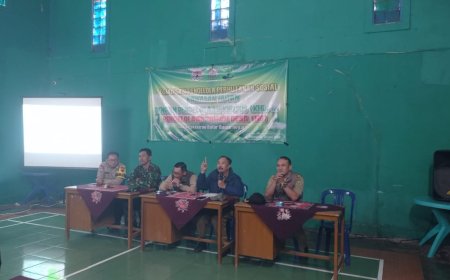 Danramil dan Forkopimca Hadiri Sosialisasi Fungsi Hutan di Batur