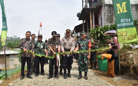 Dandim 0704 Banjarnegara Resmi Menutup TMMD Sengkuyung Tahap III 2024