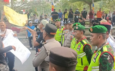 Dandim Tegal Hadiri Pelatihan Sispamkota Polres Tegal Dalam Rangka Pilkada 2024