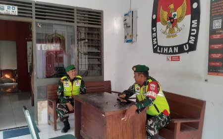 Pendaftaran Pilwalkot dibuka, Kodim 0712 Tegal Terjunkan Personel Amankan Kantor KPU