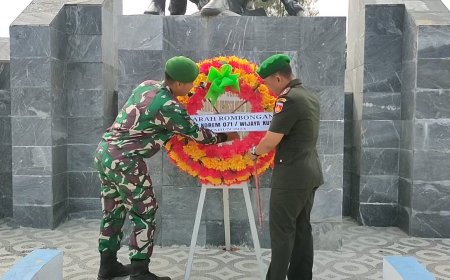 HUT Korem Ke - 63, Kodim 0712 Tegal Gelar Ziarah Rombongan