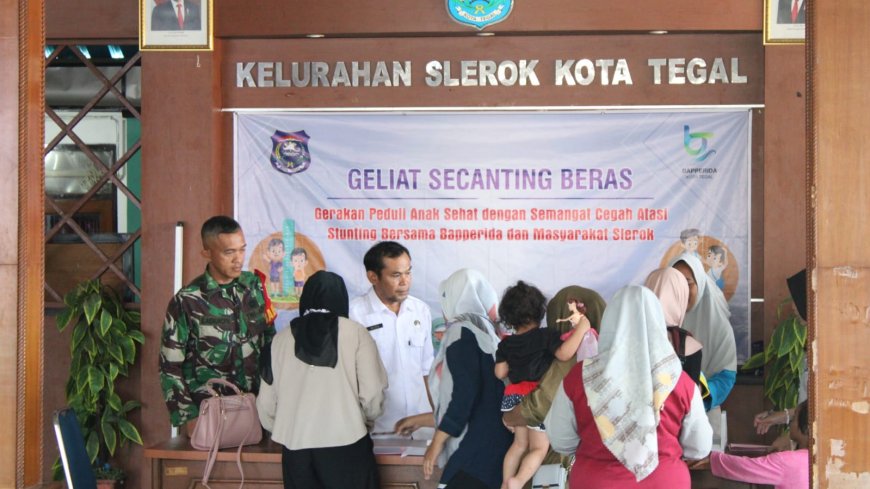 Sertu Eko Dampingi Kegiatan Geliat Secanting Beras