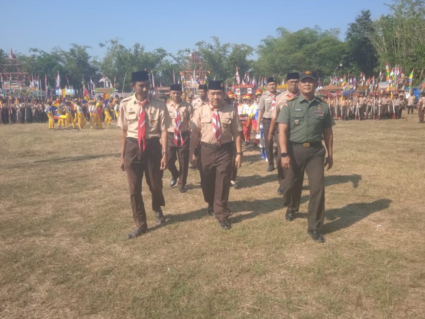 Danramil Suradadi Hadiri Upacara HUT Pramuka Ke – 63 Tahun 2024