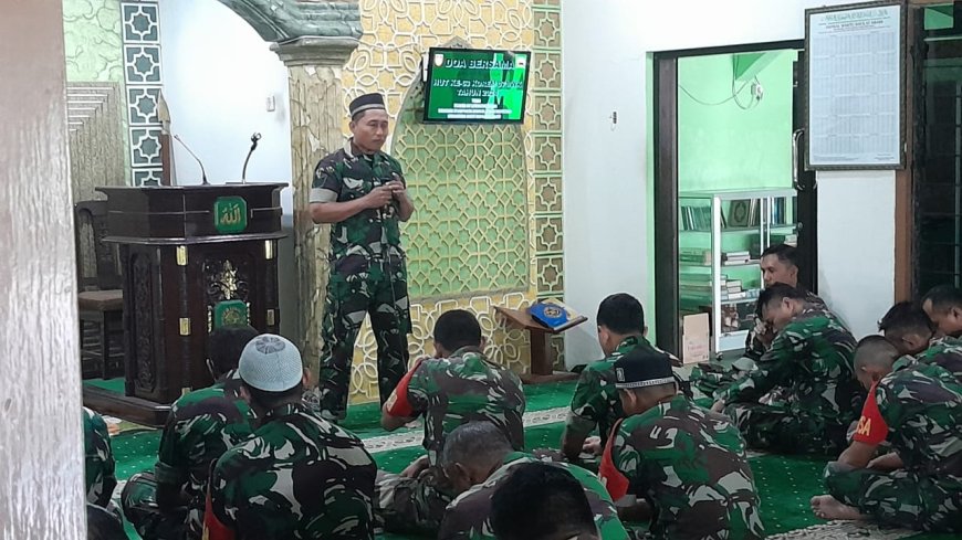 HUT Korem 071 Ke – 63, Kodim 0712 Tegal Gelar Doa Bersama