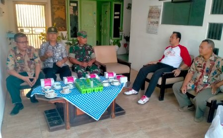 Wakili Danramil, Batuud Peltu Wijono Hadiri Pembukaan Bazar UMKM Desa Pekauman Kulon